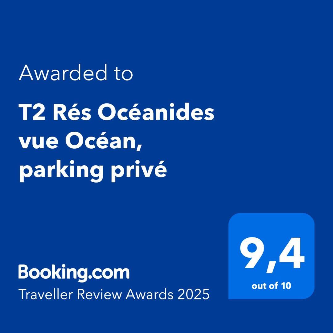 T2 Res Oceanides Vue Ocean, Parking Prive Leilighet Lacanau Eksteriør bilde
